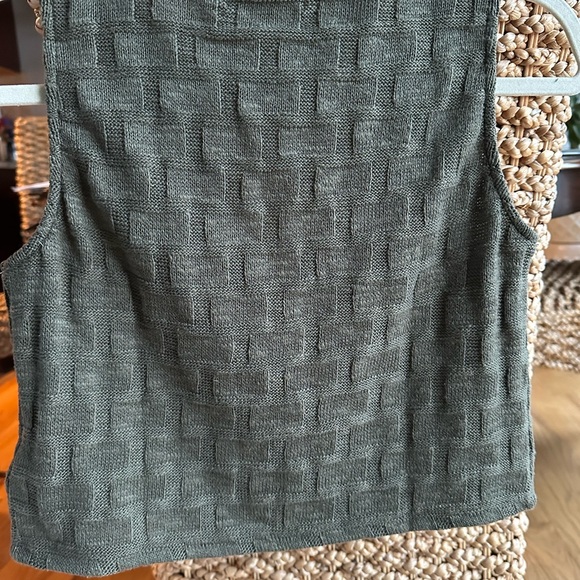 Madewell Vest ~ army green - Picture 3 of 4